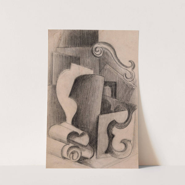 Etude pour le guéridon Louis-Philippe (1921) by Roger de La Fresnaye