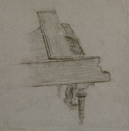 Etude pour le piano du ‘Bal blanc’