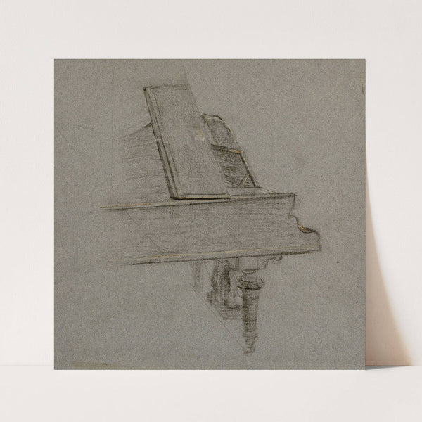 Etude pour le piano du ‘Bal blanc’ by Joseph-Marius Jean Avy