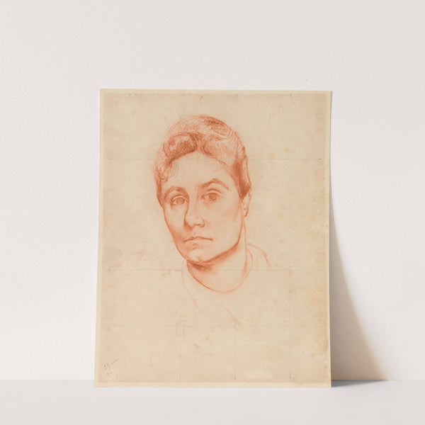 Etude pour le portrait de Madame Jules-François Dietz n°3 by Ary Ernest Renan