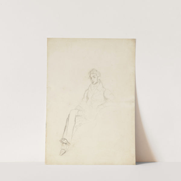 Etude pour le portrait du comte Demidoff (1864) by Eugène Delacroix