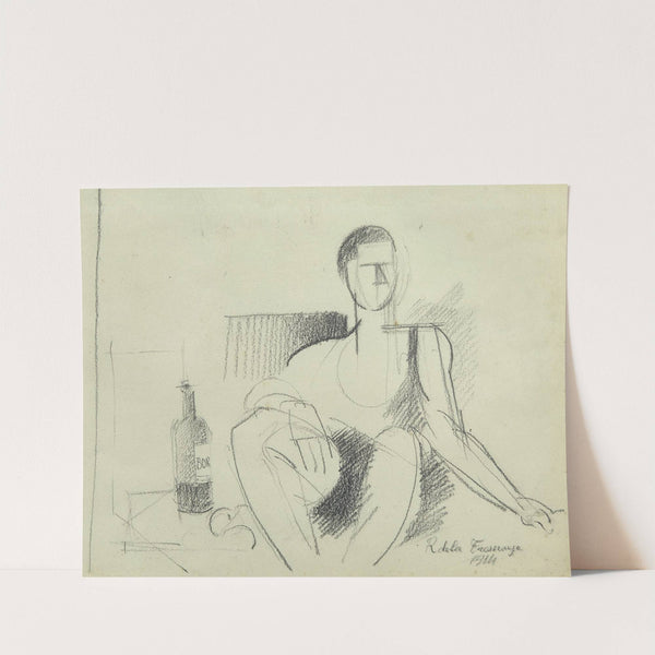 Etude pour le rameur (1914) by Roger de La Fresnaye