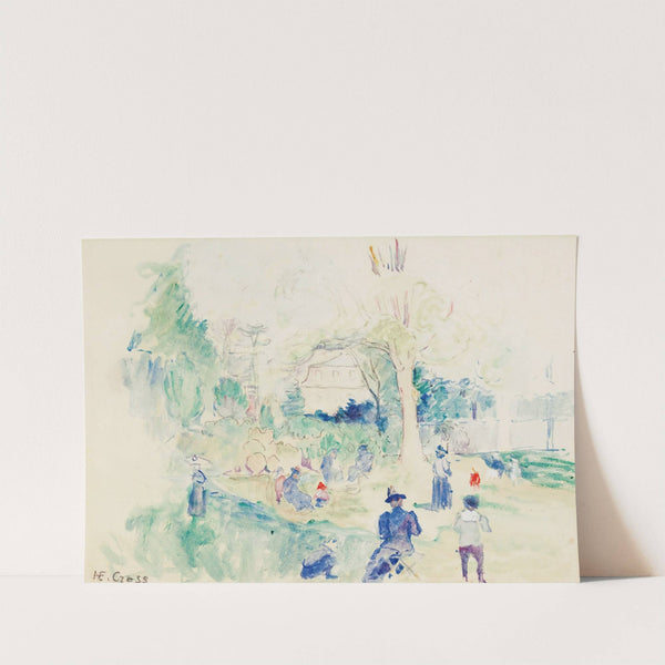 Étude Pour Le Ranelagh by Henri-Edmond Cross