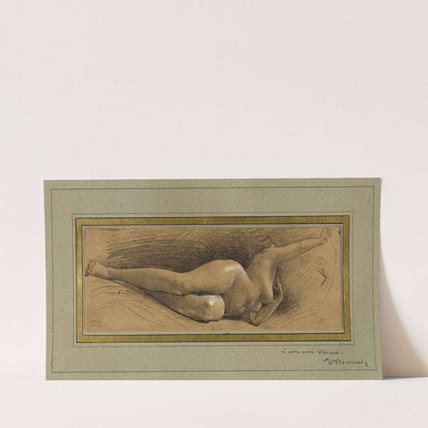 Etude pour L’Idéal à l’Hôtel de Ville de Paris (before 1894) by Léon Bonnat