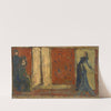Étude pour l’un des dessus-de-porte de Monsieur et Madame Paul Desmarais, L’Atelier de couture (1892) by Édouard Vuillard