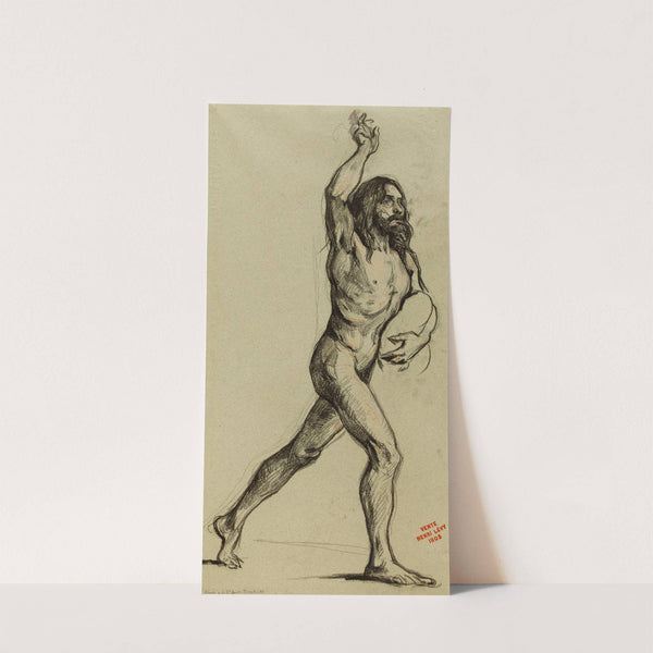 Etude pour Saint Jean-Baptiste by Henri Leopold Lévy