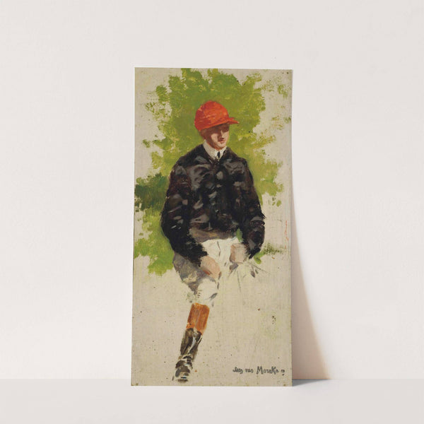 Etude pour un Jockey by Jean van Marcke de Lummen