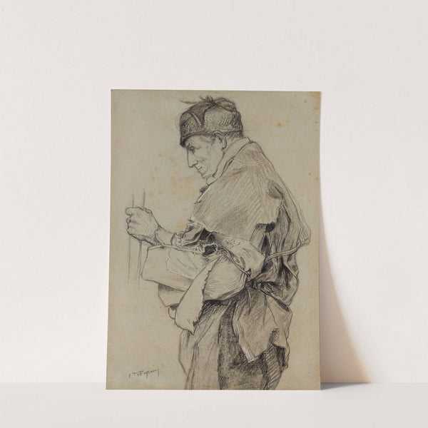Etude pour un tableau by Francis Tattegrain