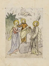 Etude pour un tableau représentant la Sainte Famille (1900)