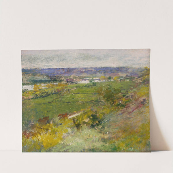 Etude pour 'Vallée de la Seine vue des hauteurs de Giverny' by Theodore Robinson