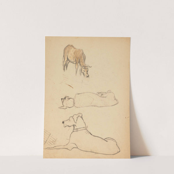 Études d'animaux, de paysages et de modèles by Eric Forbes-Robertson