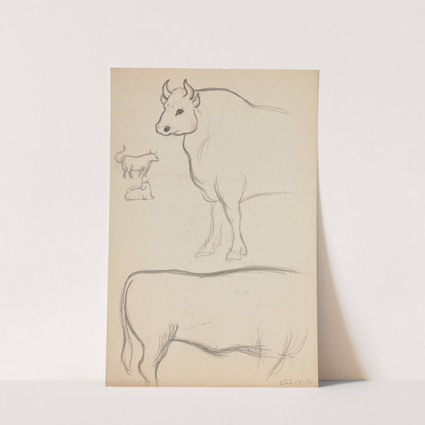 Études d'animaux, de paysages et de modèles by Eric Forbes-Robertson