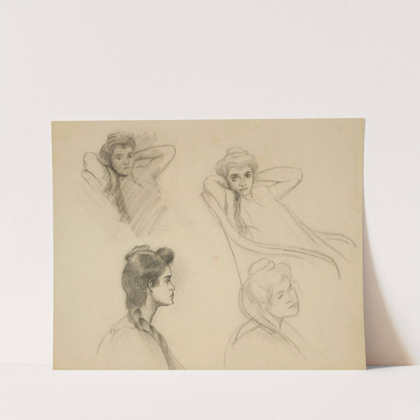 Études de femme by Henri-Edmond Cross