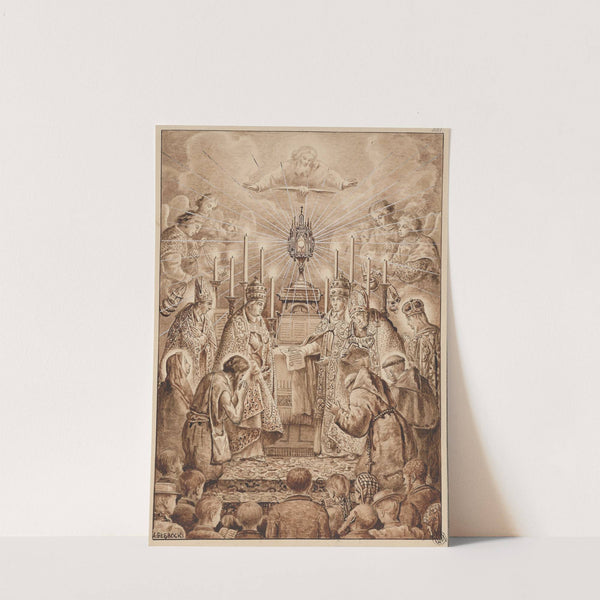 Eucharistic Adoration by Adrian Głębocki