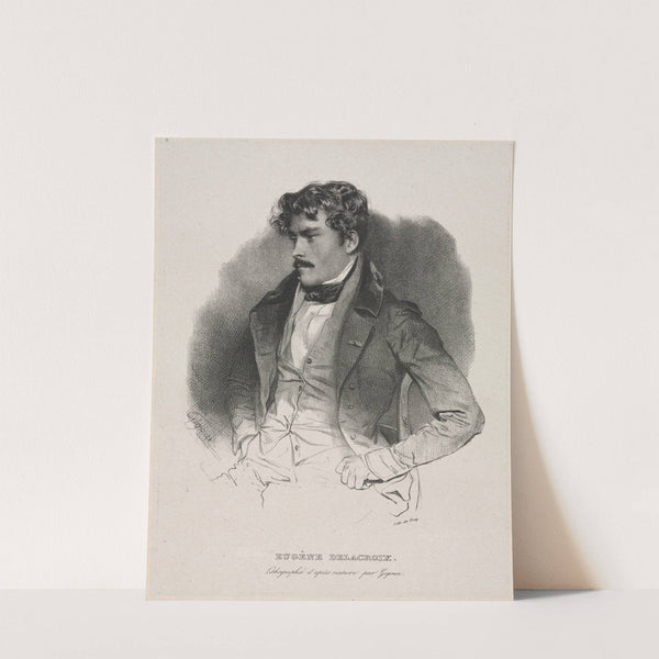 Eugène Delacroix by Jean Francois Gigoux