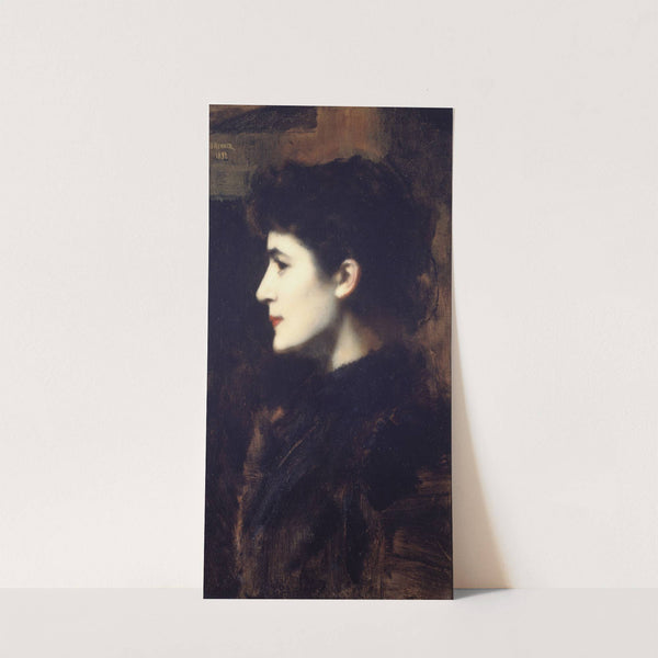 Eugénie-Marie Gadiffet-Caillard dite Germaine Dawis by Jean-Jacques Henner