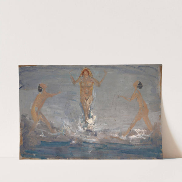 Eurhythmischer Tanz im Meere by Ernst Schiess