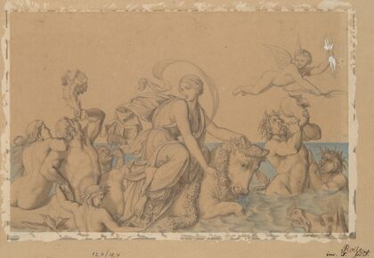 Europa and the Bull with Tritons and Nereids