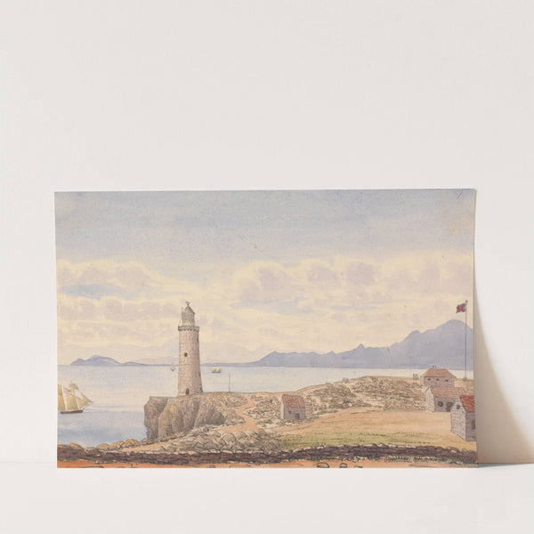 Europa Lighthouse, Ceuta, Spain by George Lothian Hall