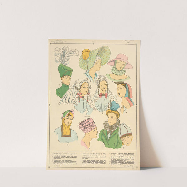 Europe - Hats by Paul Louis de Giafferri