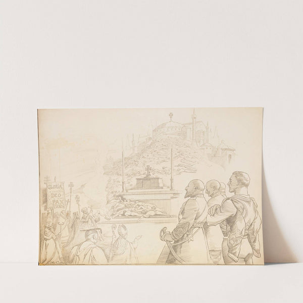 Europe Sacrifices to the Prince of Peace by Otho Cushing