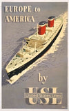Europe to America … by United States Lines