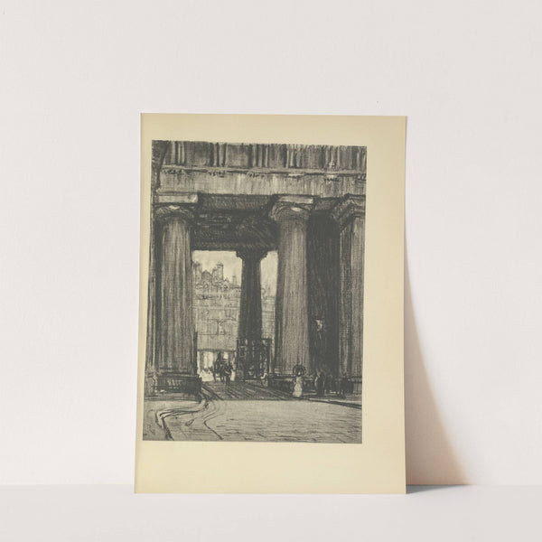 Euston Station (1928) by Joseph Pennell