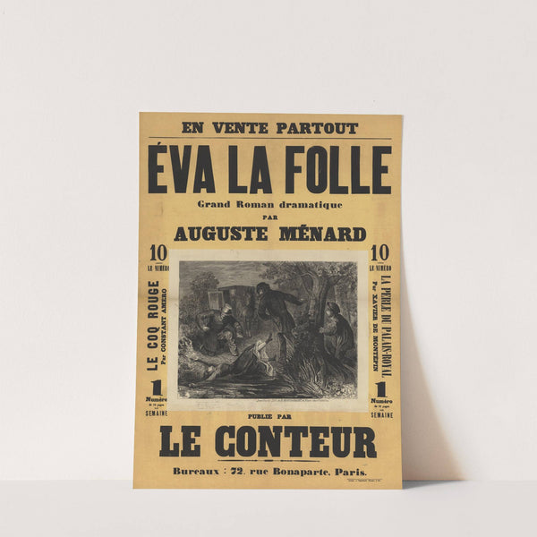 Eva la folle, grand roman dramatique par Auguste Ménard (1886) by Auguste Belin