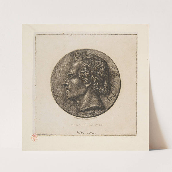 Evariste Boulay-Paty (1861) by Charles Meryon