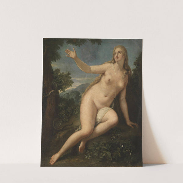 Eve And The Snake by Anonymous