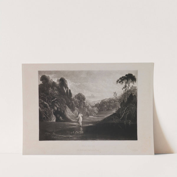 Eve at the Fountain (Book 4, Line 453) (1824–1827) by John Martin