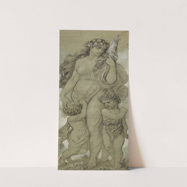 Eve, Cain and Abel by Frederic James Shields