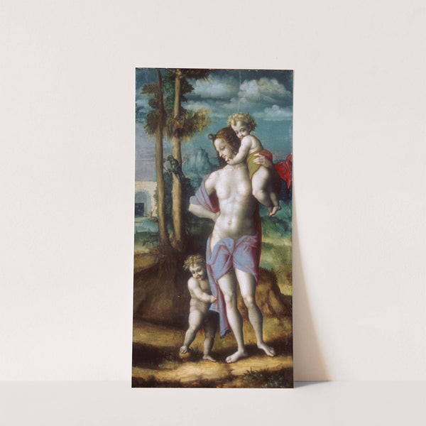 Eve with Cain and Abel (1520s) by Bacchiacca