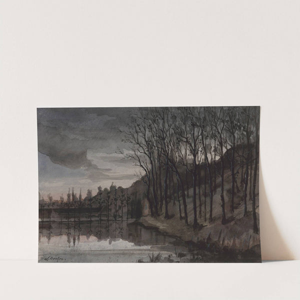 Evening by Léon Becker