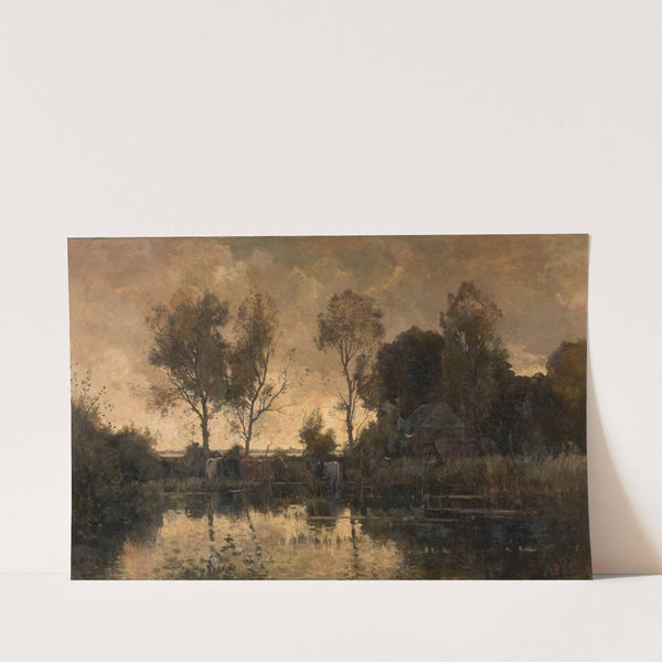 Evening by Théophile de Bock