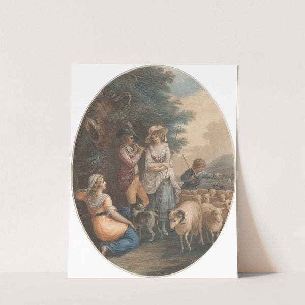 Evening (ca. 1790) by William Hamilton