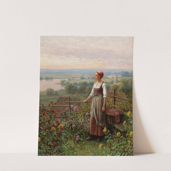 Evening at Chantemesle by Daniel Ridgway Knight