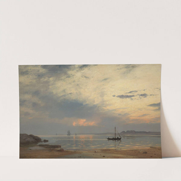 Evening at Hvaler by Amaldus Nielsen