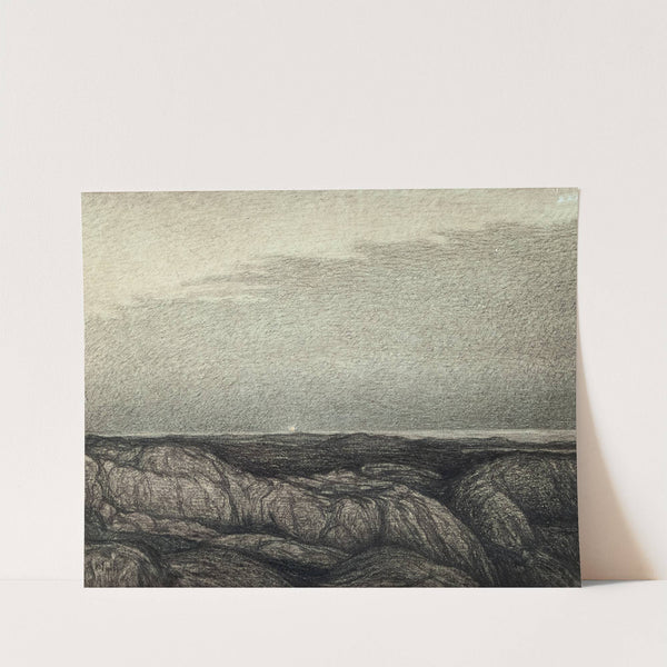 Evening at the Vantage Point by Karl Nordström