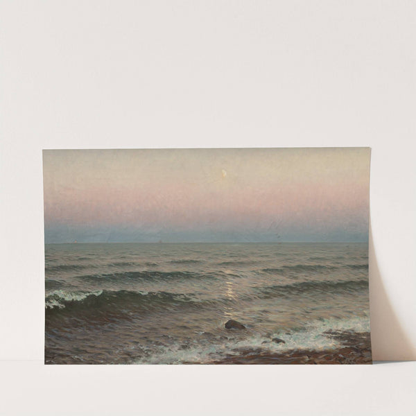 Evening by the Shore. Motif from Oxelösund by Wilhelm Jaensson