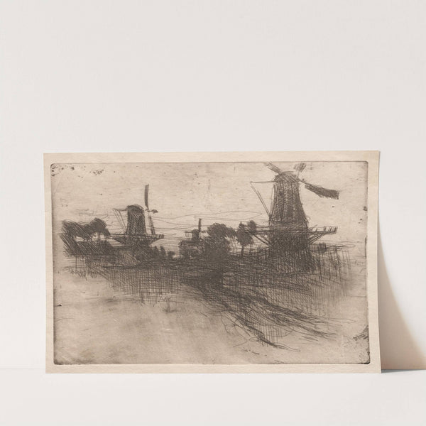 Evening, Dordrecht (1881–1883) by John Henry Twachtman