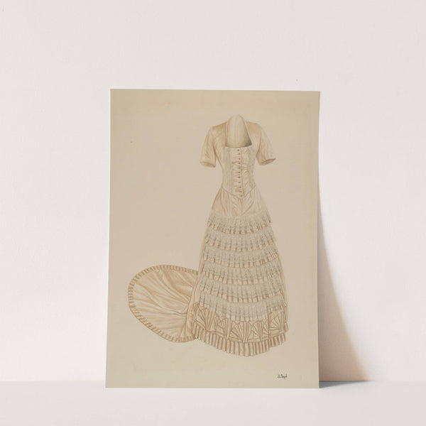 Evening Dress by Joseph L. Boyd