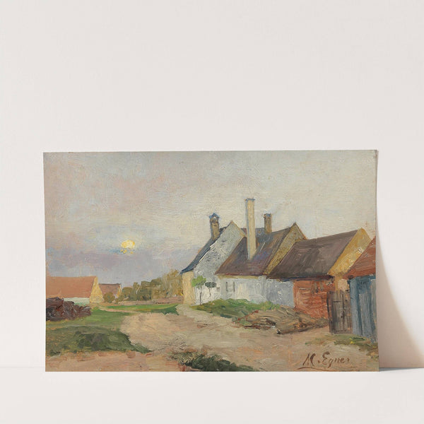 Evening in Brittany by Marie Egner