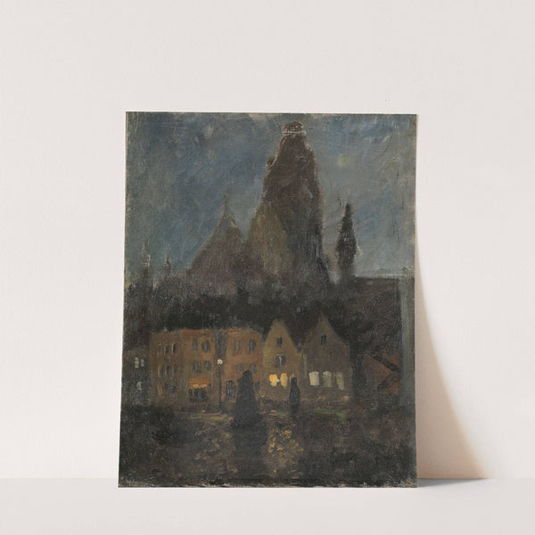 Evening in Dieppe by Frits Thaulow