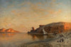 Evening in Egypt by the Nile at Gebel es-Silsila