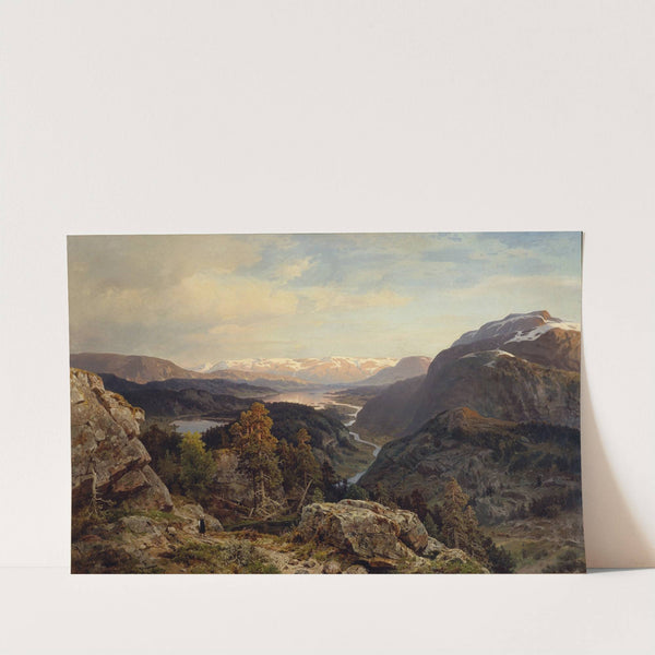 Evening in the Norwegian Mountains by Morten Müller