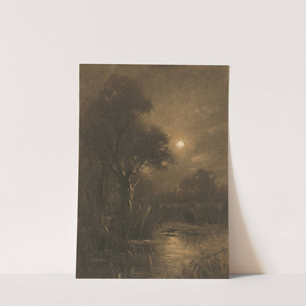 Evening Landscape (1892) by Ladislav Mednyánszky