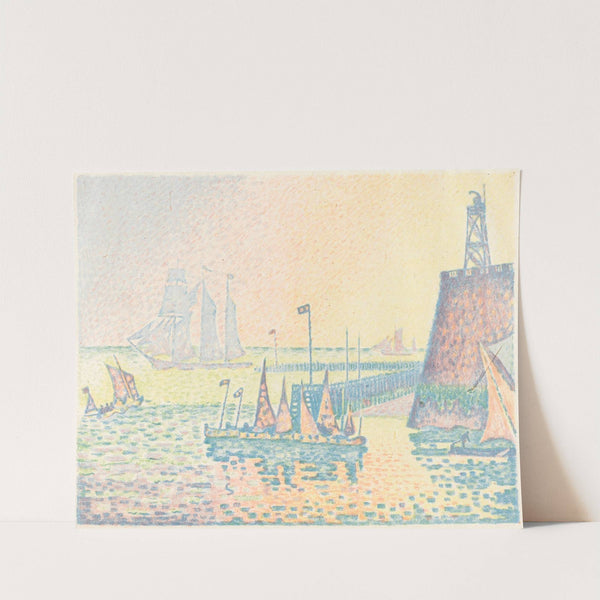 Evening (Le soir) by Paul Signac