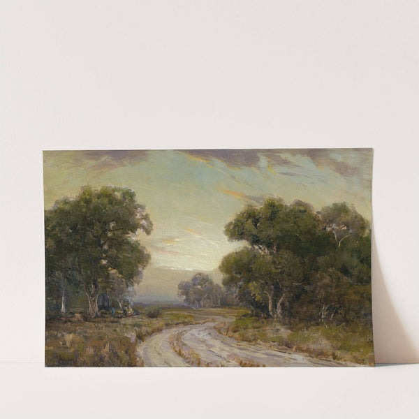 Evening Near Jackson, Southwest Texas by Julian Onderdonk