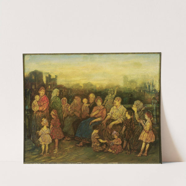 Evening on the Pier by Jerome Myers